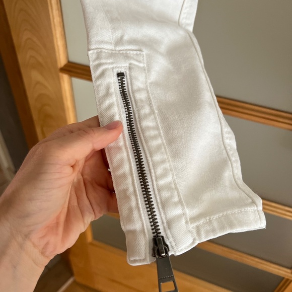 White Vintage  Burberry ankle jeans - Picture 3 of 6